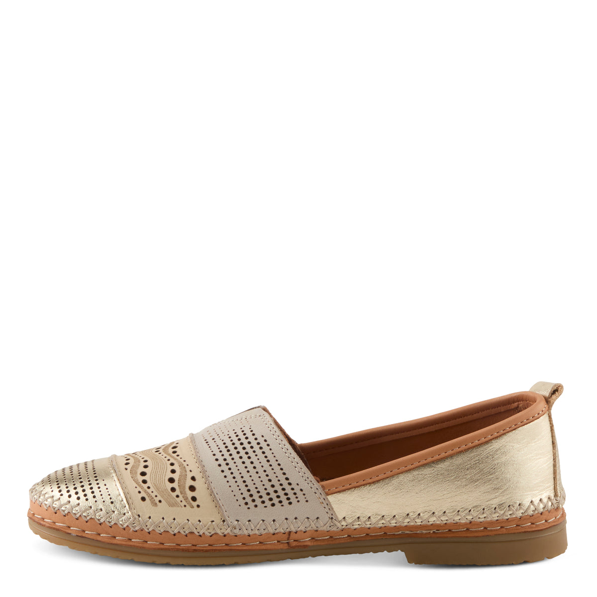 Spring Step SPRING STEP HIGHWEST SHOES shoe in gold multi with comfortable everyday design