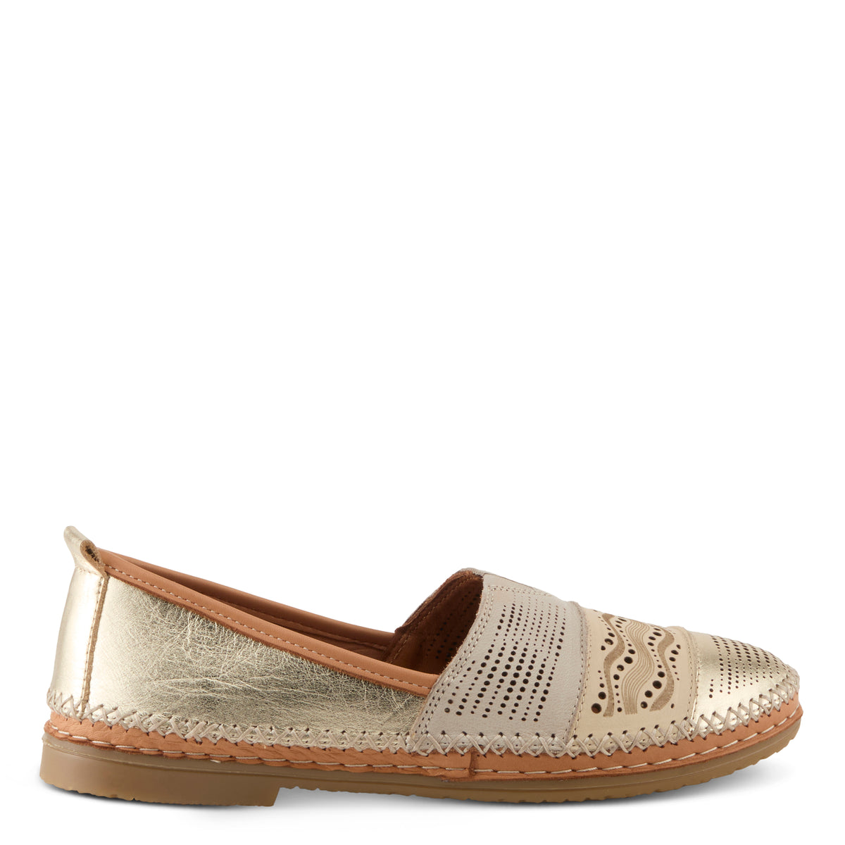 Spring Step SPRING STEP HIGHWEST SHOES shoe in gold multi with comfortable everyday design
