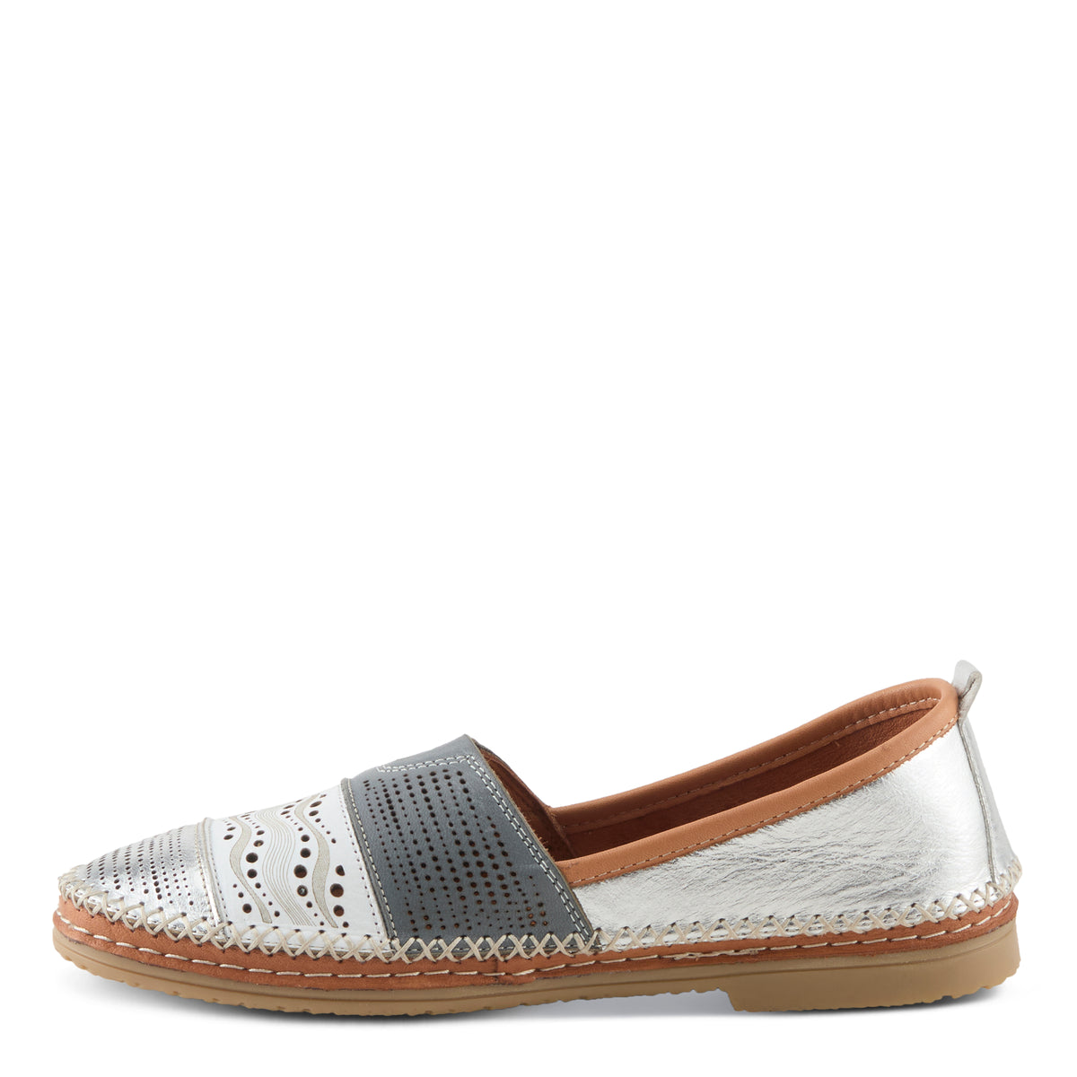 Spring Step SPRING STEP HIGHWEST SHOES shoe in silver multi with comfortable everyday design