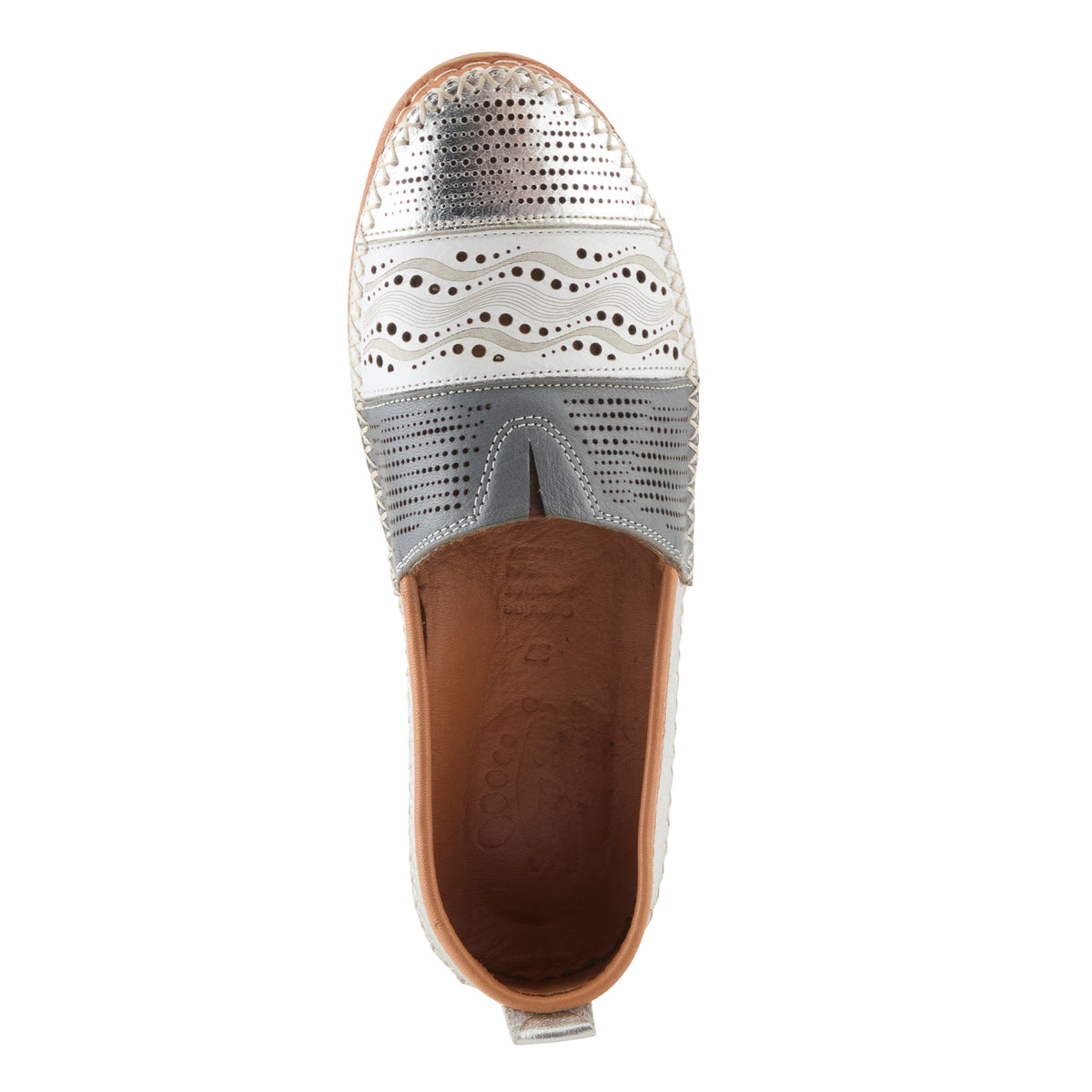 Spring Step SPRING STEP HIGHWEST SHOES shoe in silver multi with comfortable everyday design
