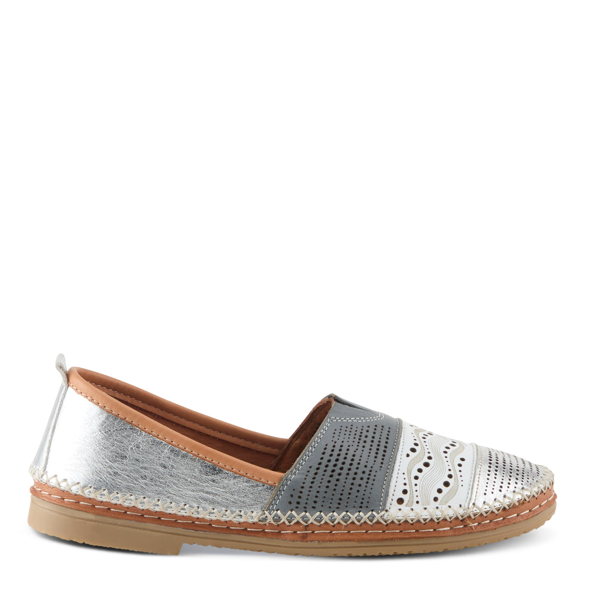Spring Step SPRING STEP HIGHWEST SHOES shoe in silver multi with comfortable everyday design
