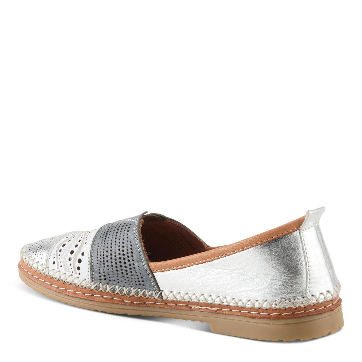 Spring Step SPRING STEP HIGHWEST SHOES shoe in silver multi with comfortable everyday design