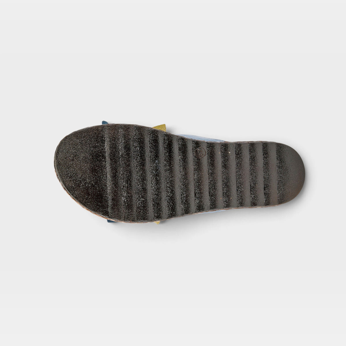 Spring Step Hilary Blue Slide Sandal