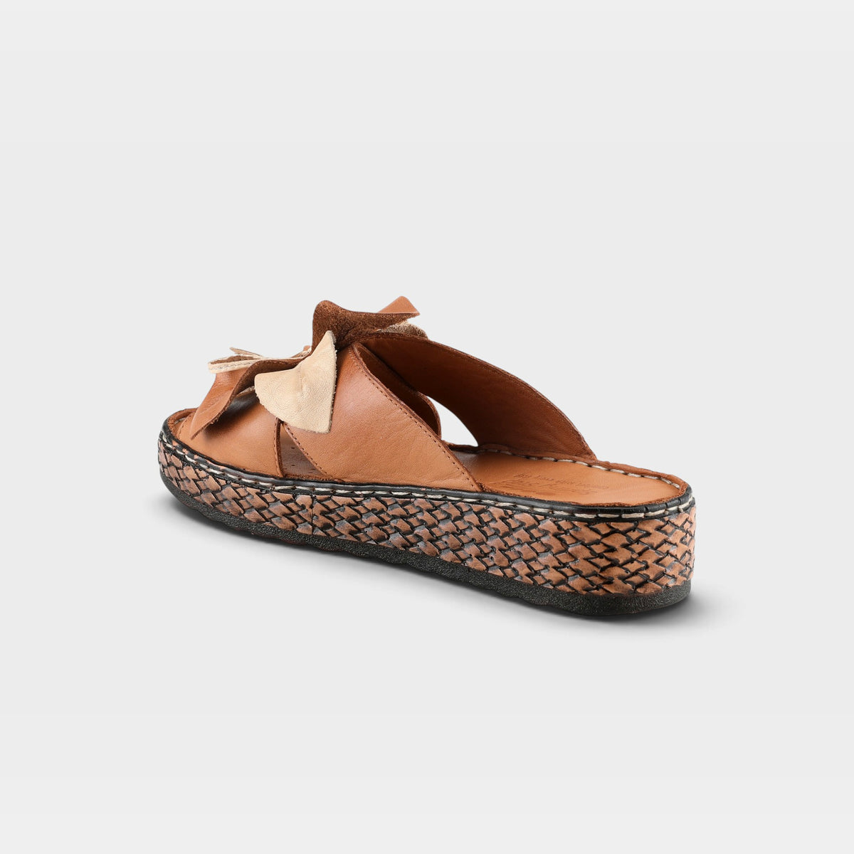 Spring Step Hilary Camel Slide Sandal