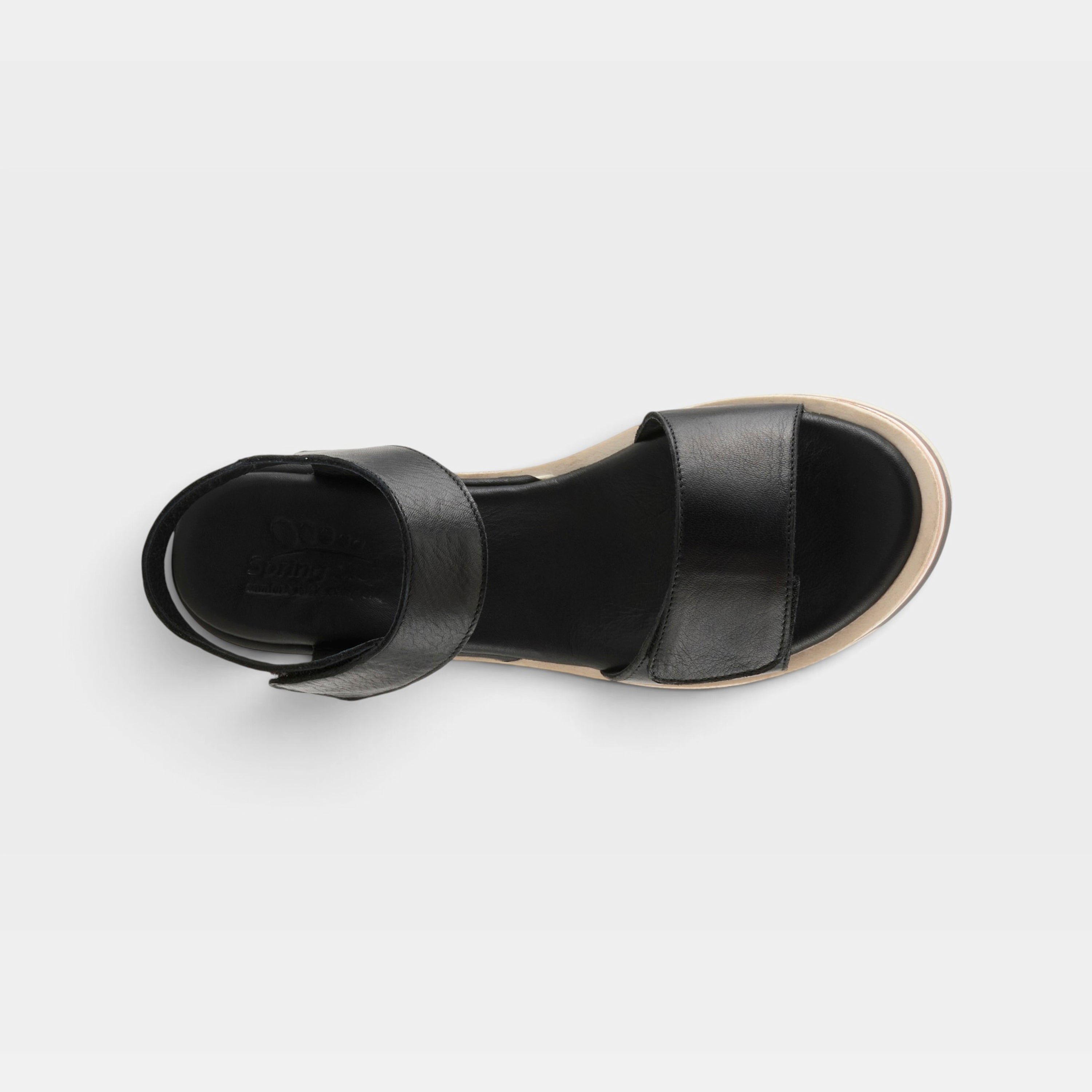 Spring Step Hileman Black Sandal