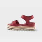Spring Step Hileman Dark Red Sandal