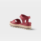 Spring Step Hileman Dark Red Sandal
