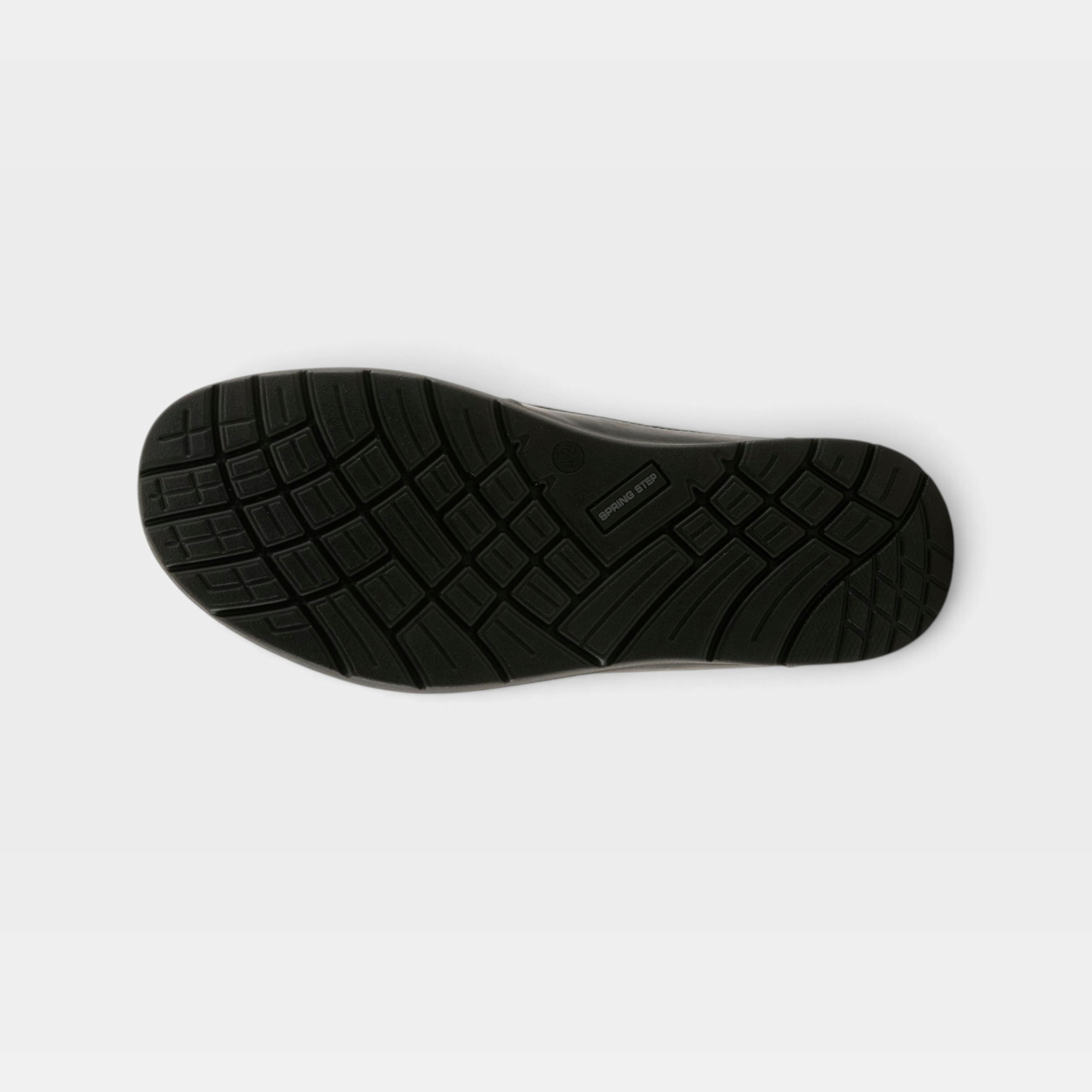 Spring Step Men Hillis Black Shoe