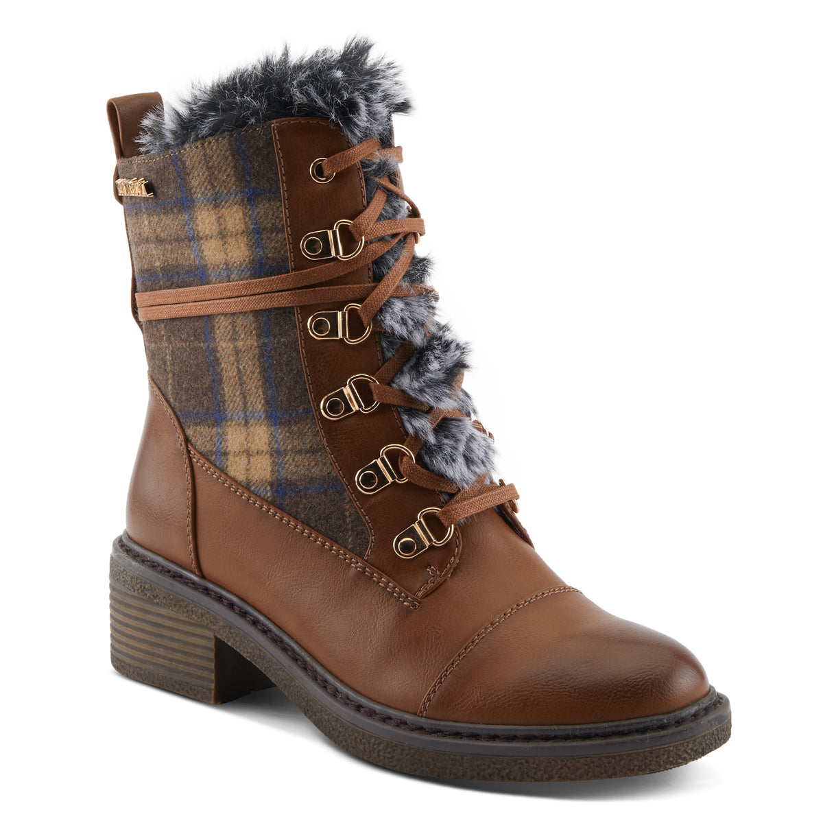 Patrizia PATRIZIA HILVIA-FLANY BOOTS boot in brown multi with stylish fashion design