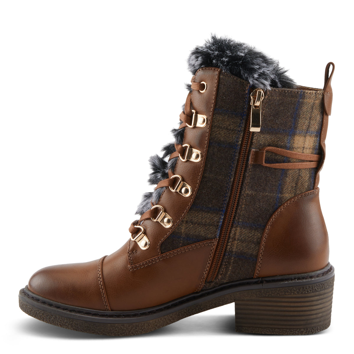 Patrizia PATRIZIA HILVIA-FLANY BOOTS boot in brown multi with stylish fashion design