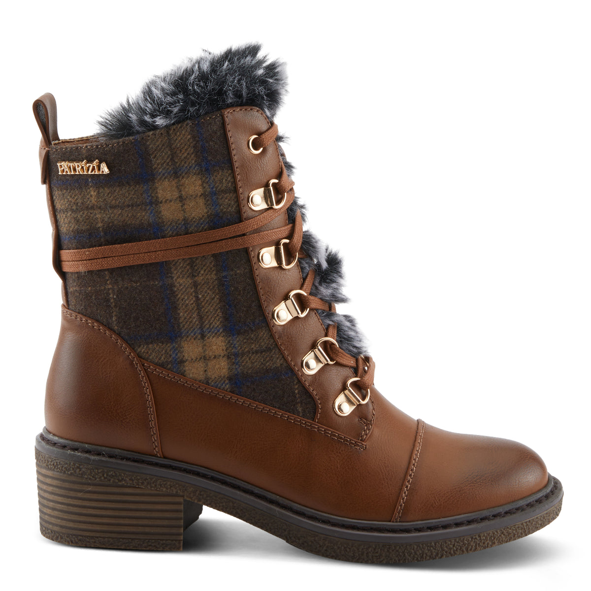 Patrizia PATRIZIA HILVIA-FLANY BOOTS boot in brown multi with stylish fashion design