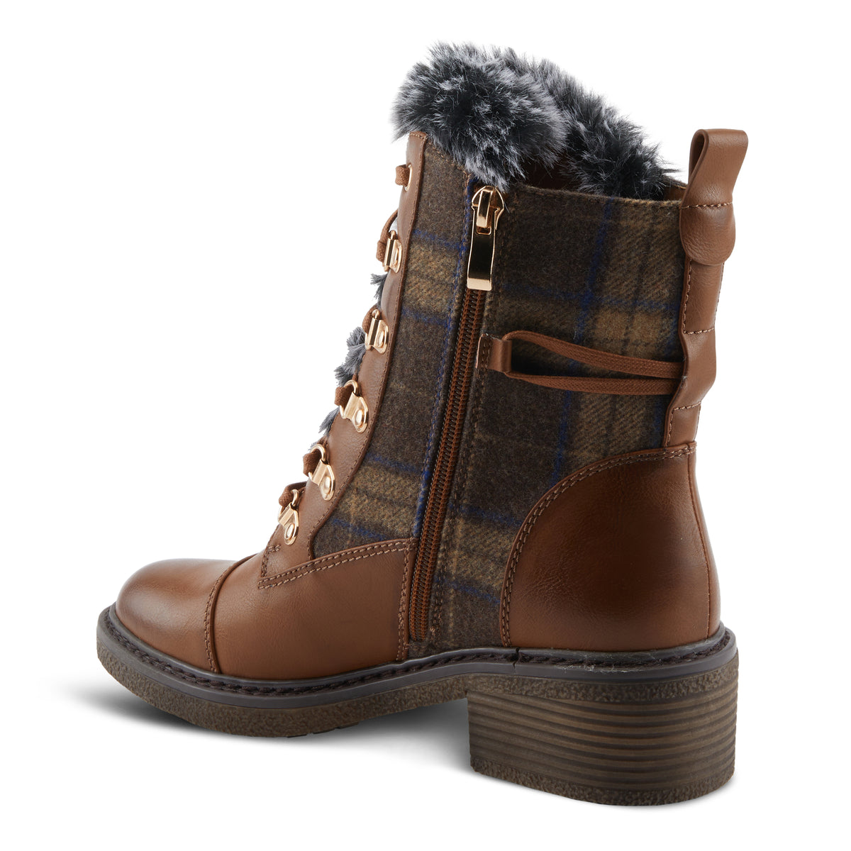 Patrizia PATRIZIA HILVIA-FLANY BOOTS boot in brown multi with stylish fashion design