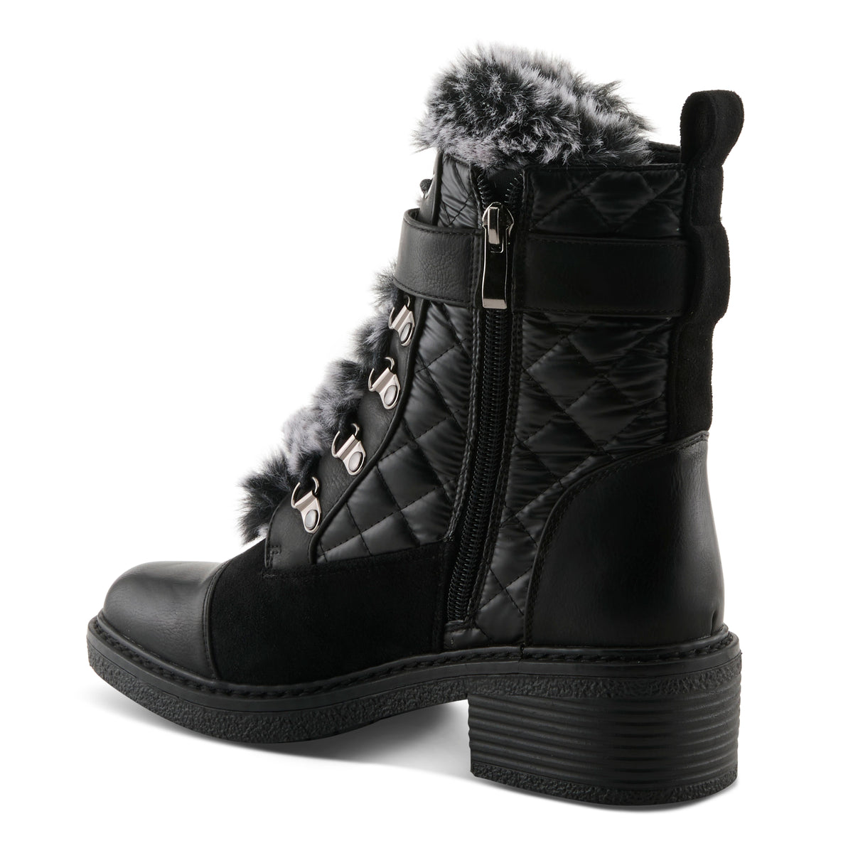 Patrizia PATRIZIA HILVIA-QUILT BOOTS boot in black with stylish fashion design