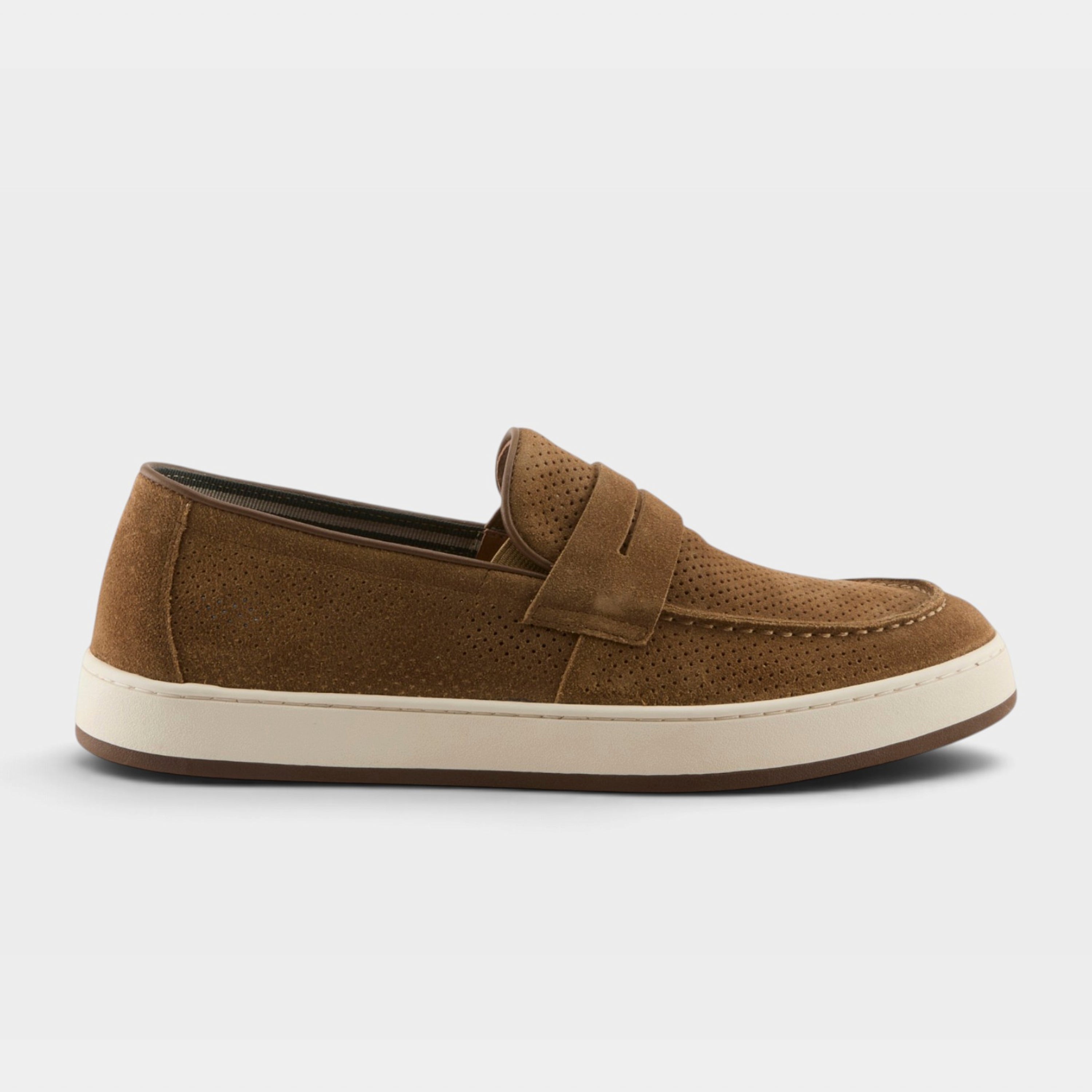 Spring Step Men Howe Camel Suede Shoe