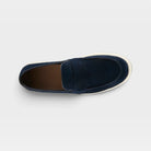 Spring Step Men Howe Navy Suede Shoe