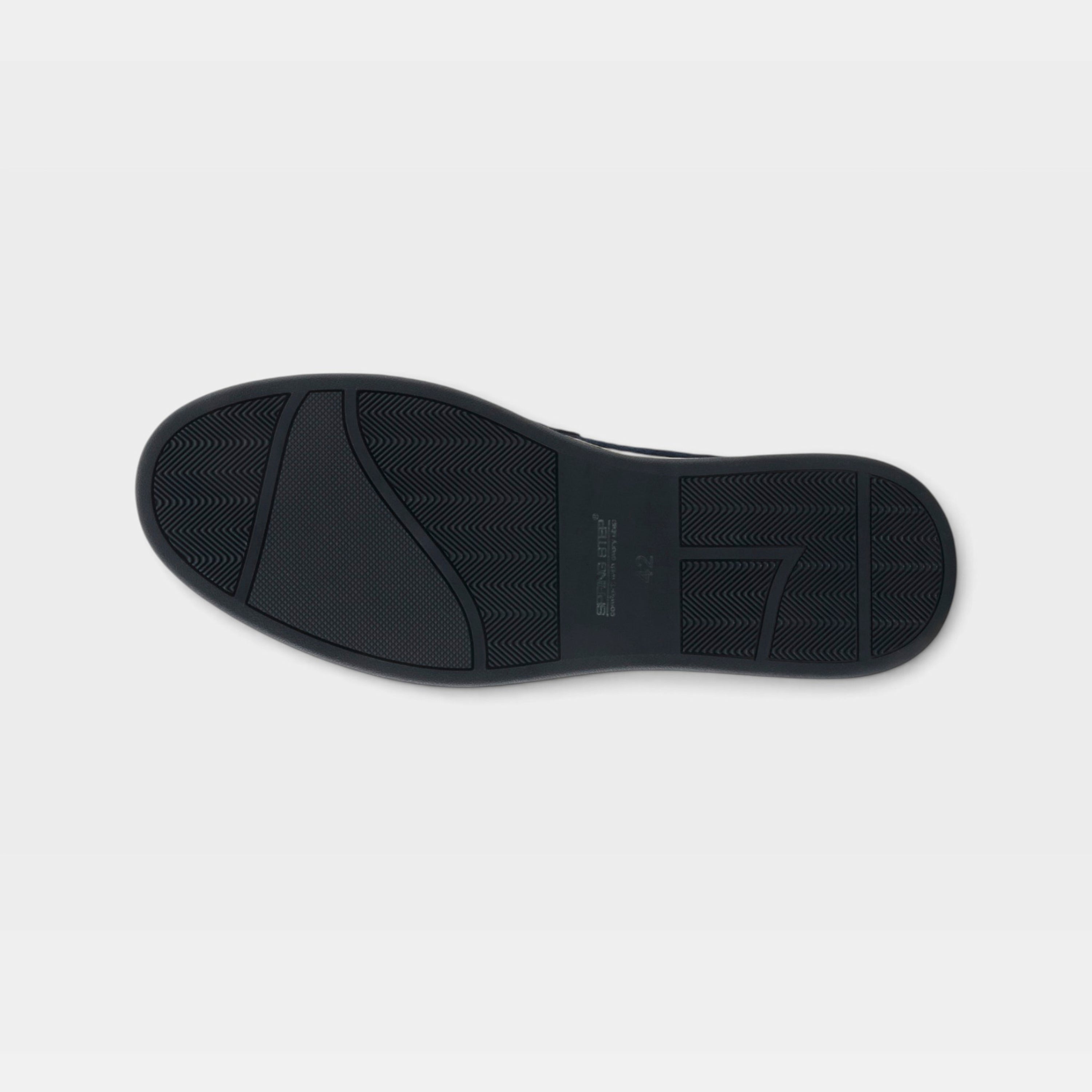 Spring Step Men Howe Navy Suede Shoe