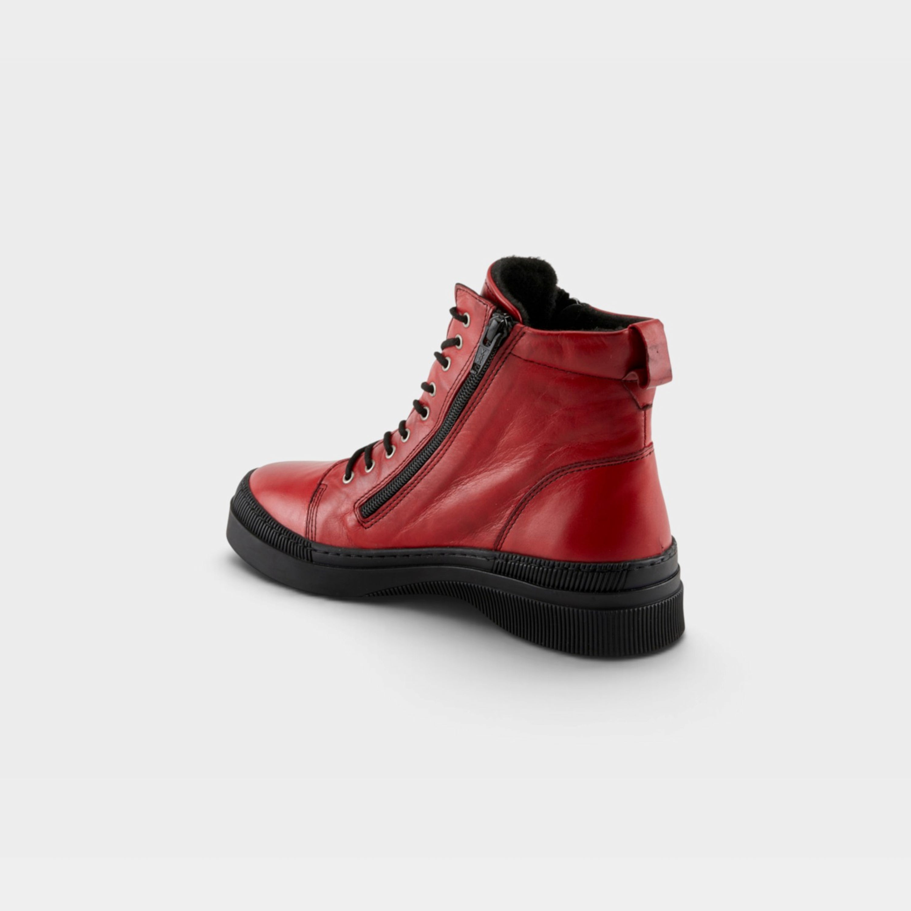Spring Step Hoylein Red Boot