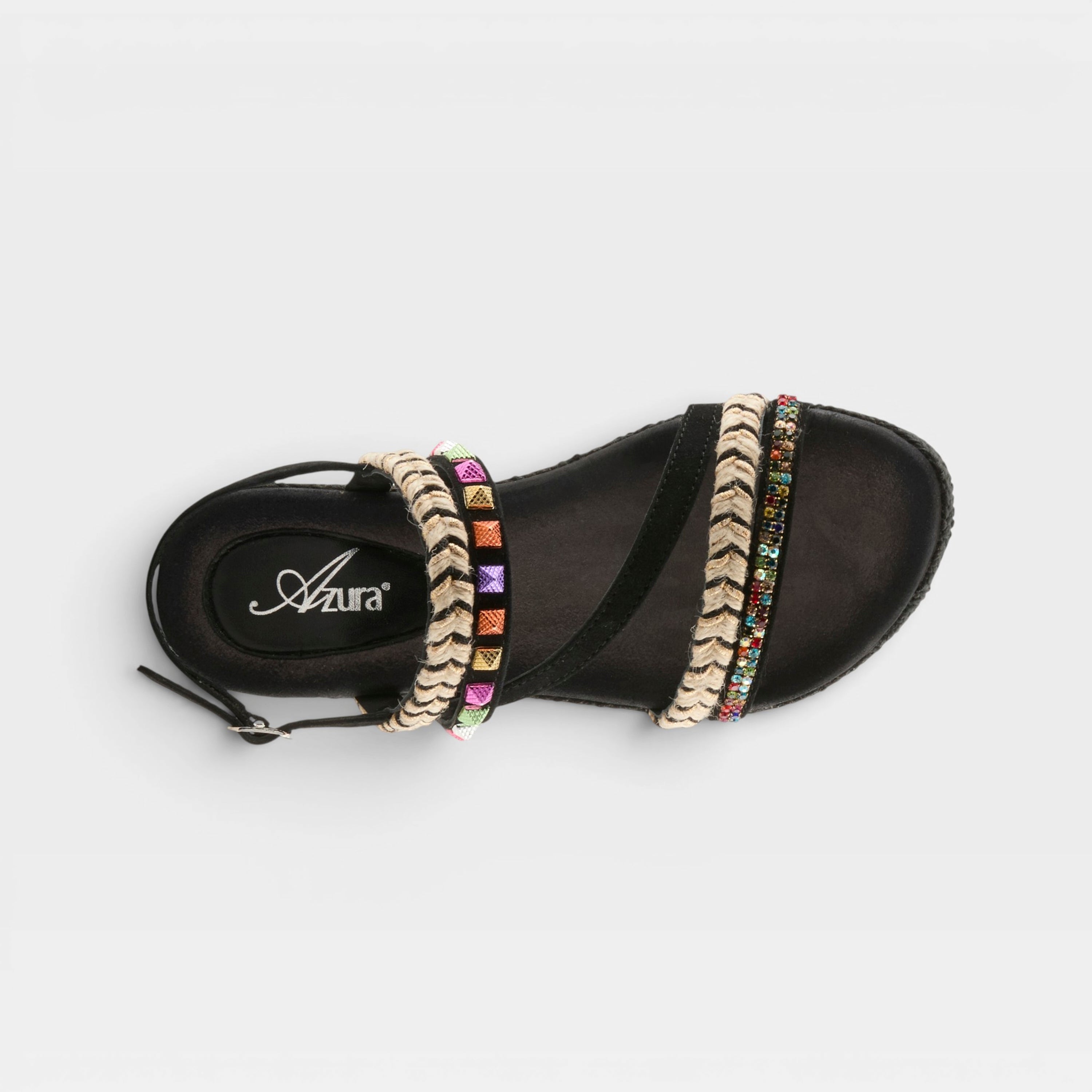 Azura Hugbug Black Multi Sandal