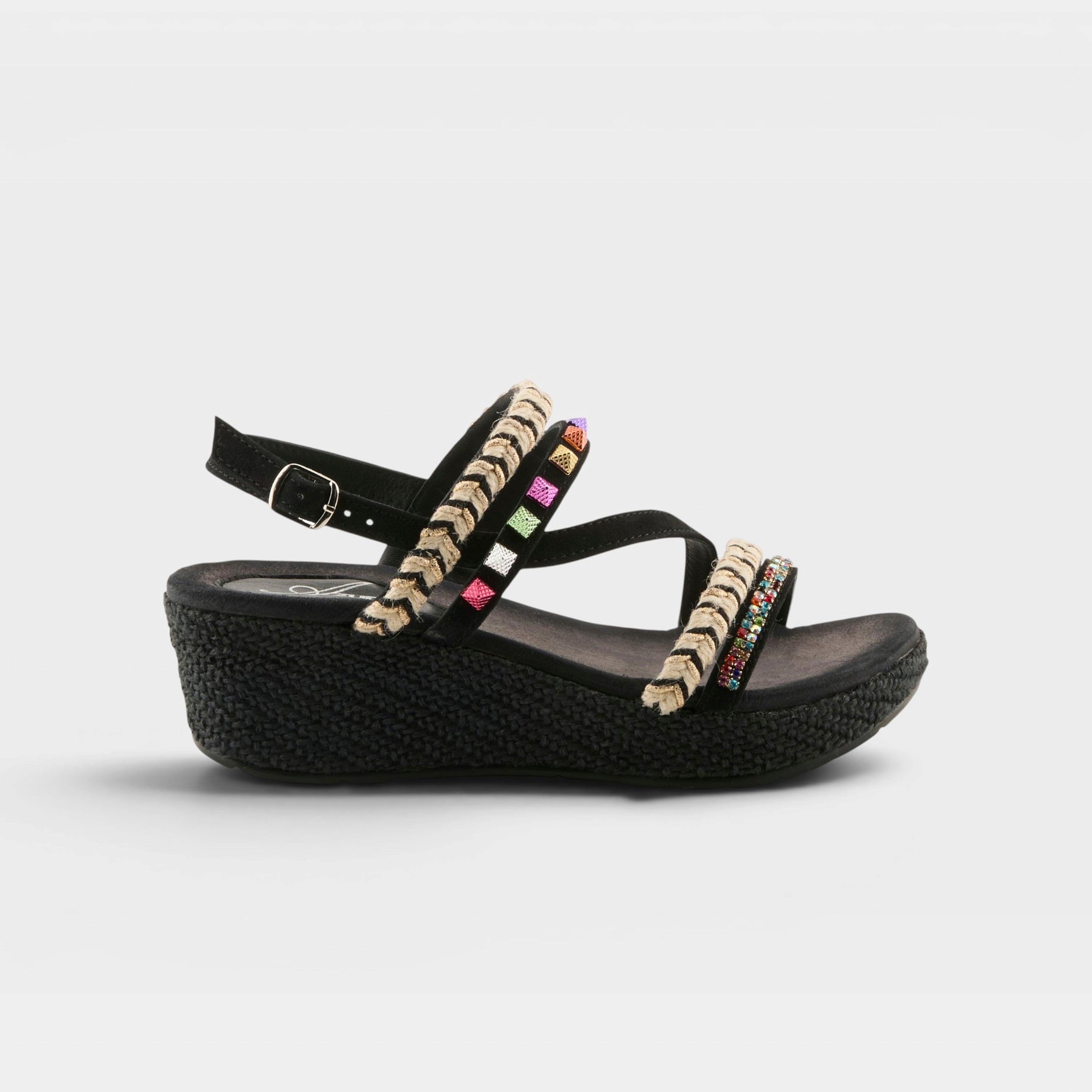 Azura Hugbug Black Multi Sandal
