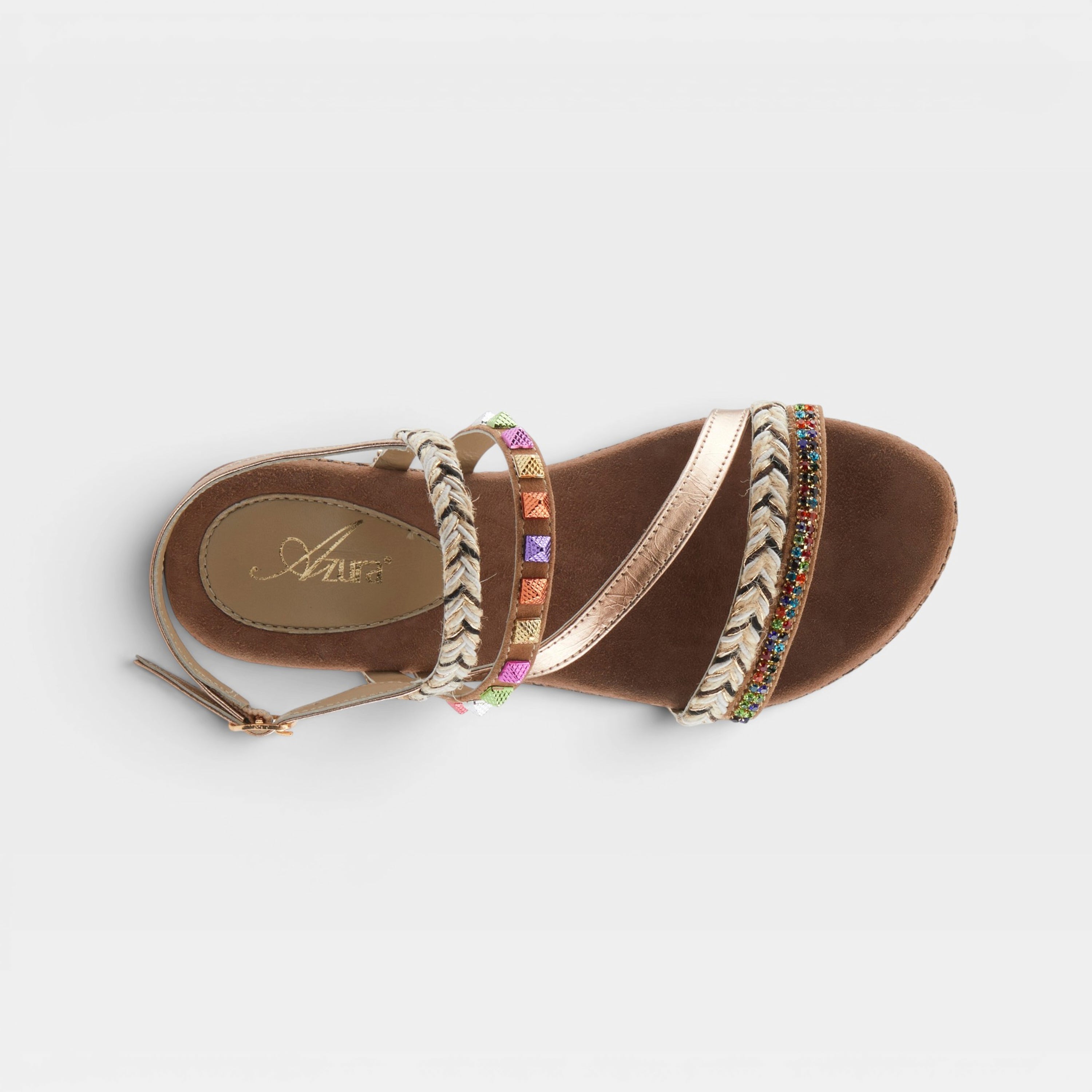 Azura Hugbug Tan Multi Sandal