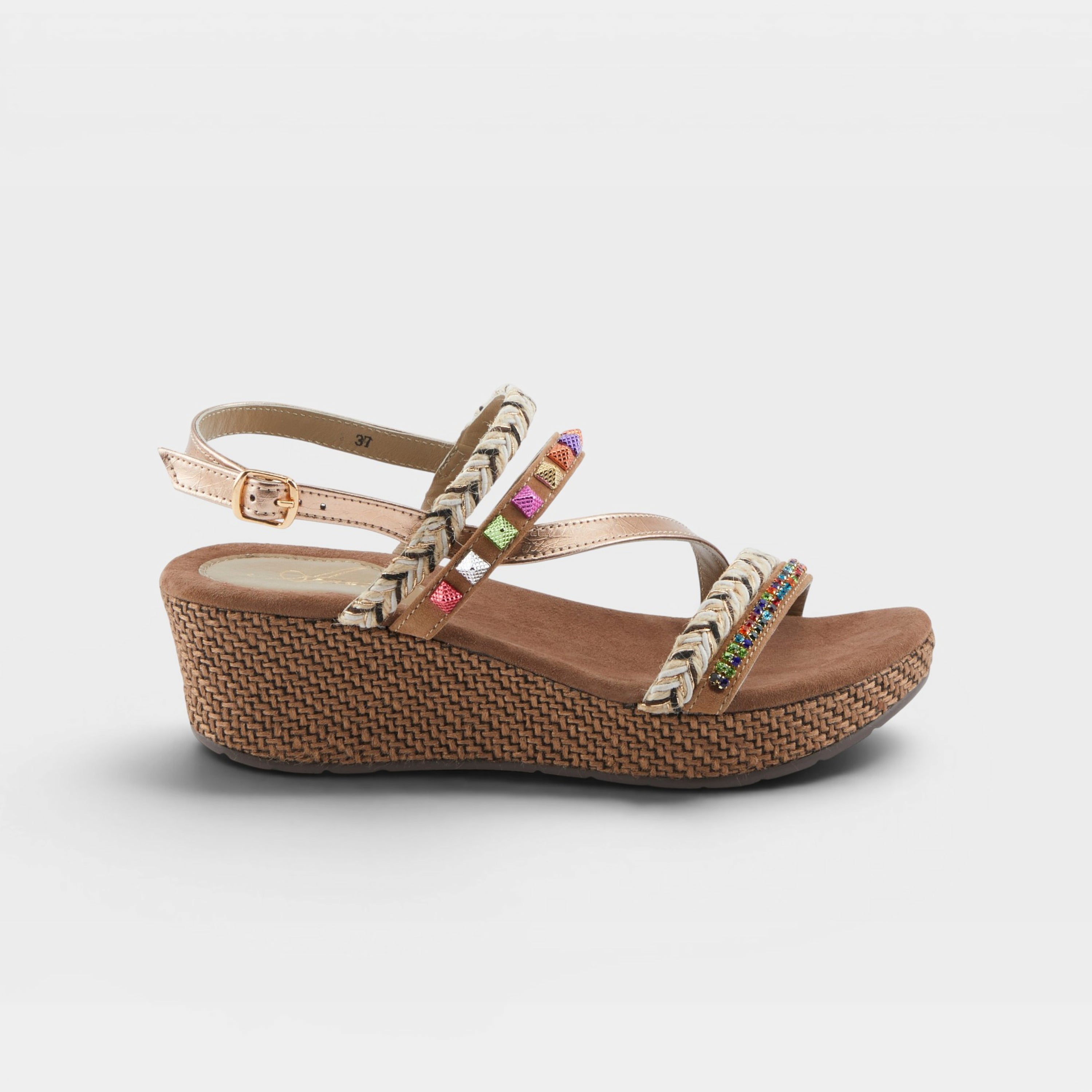 Azura Hugbug Tan Multi Sandal