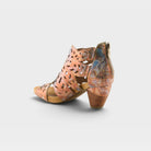 L'Artiste Icon-Met shootie sandal in Bronze Multi, alternate angle view