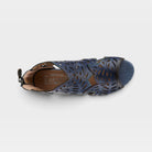 L'Artiste Icon sandal in Navy, top view