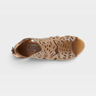 L'Artiste Icon sandal in Tan, top view