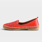 Spring Step Ingrid Red Loafer