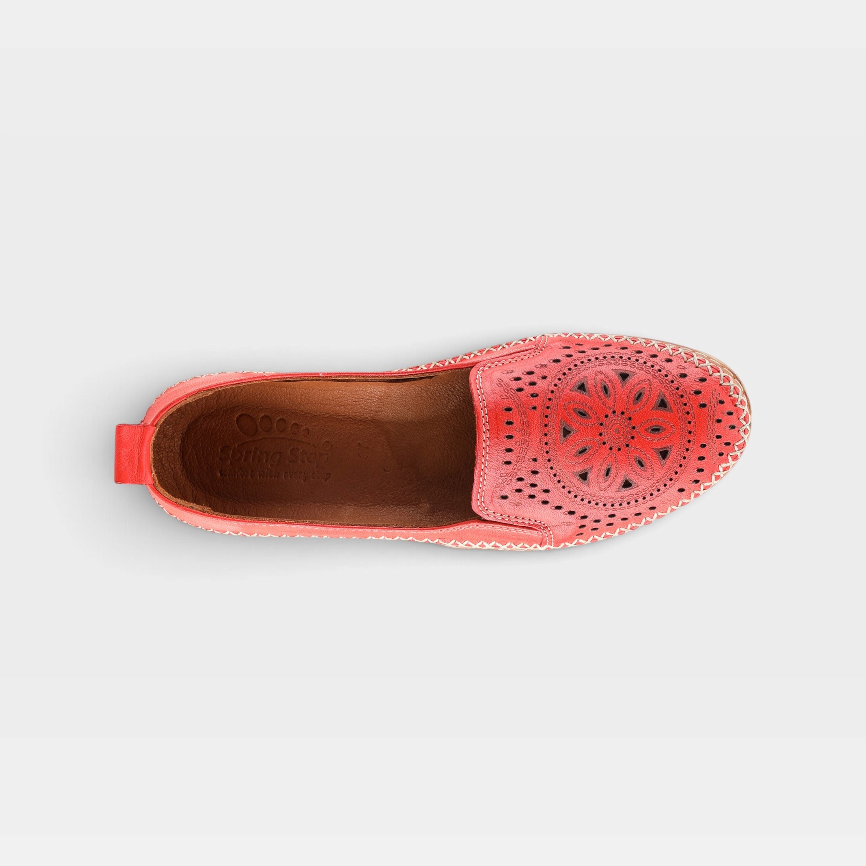 Spring Step Ingrid Red Loafer
