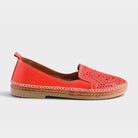 Spring Step Ingrid Red Loafer