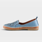 Spring Step Ingrid Sky Blue Loafer