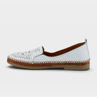 Spring Step Ingrid White Loafer