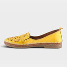Spring Step Ingrid Yellow Loafer