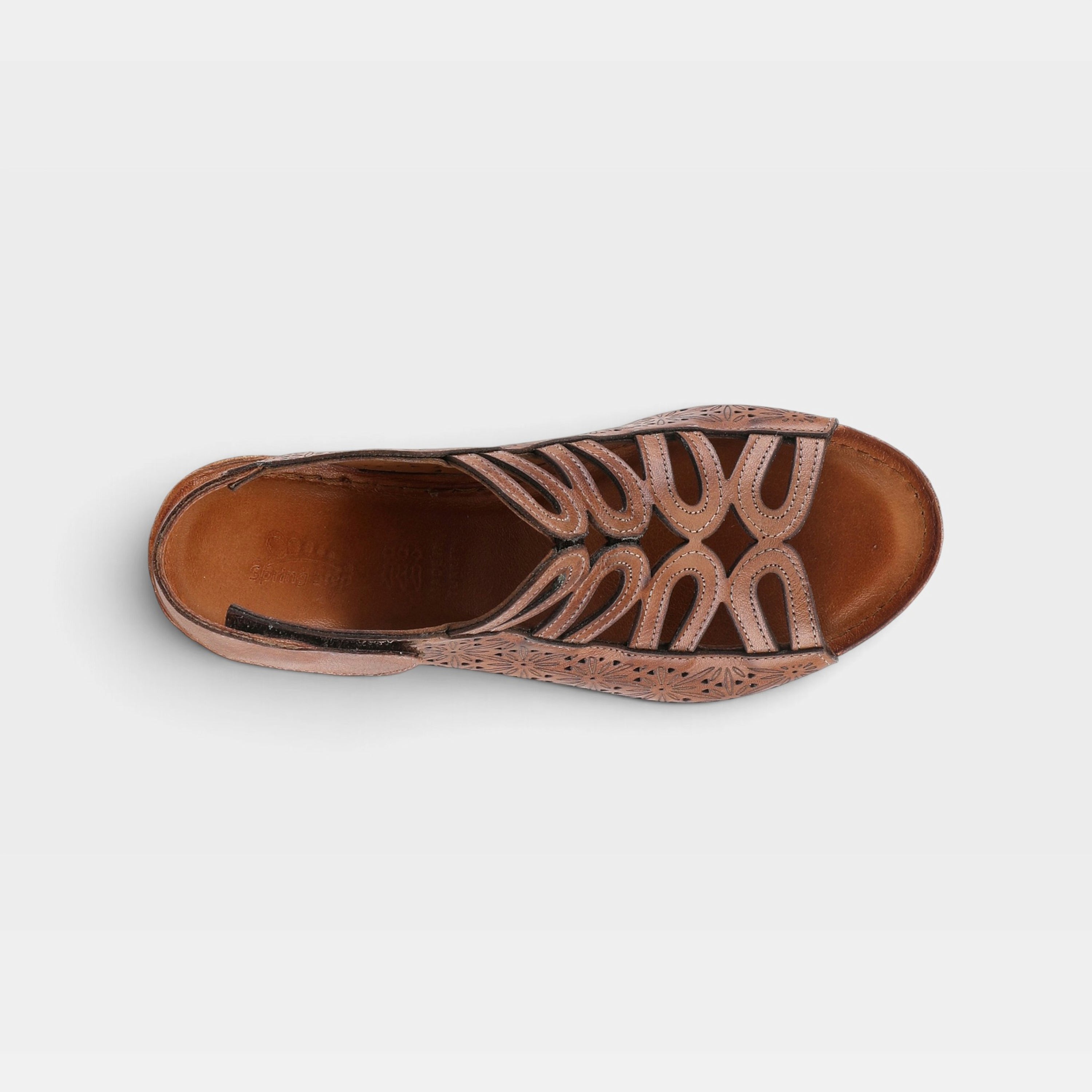 Spring Step Inocencia Brown Sandal