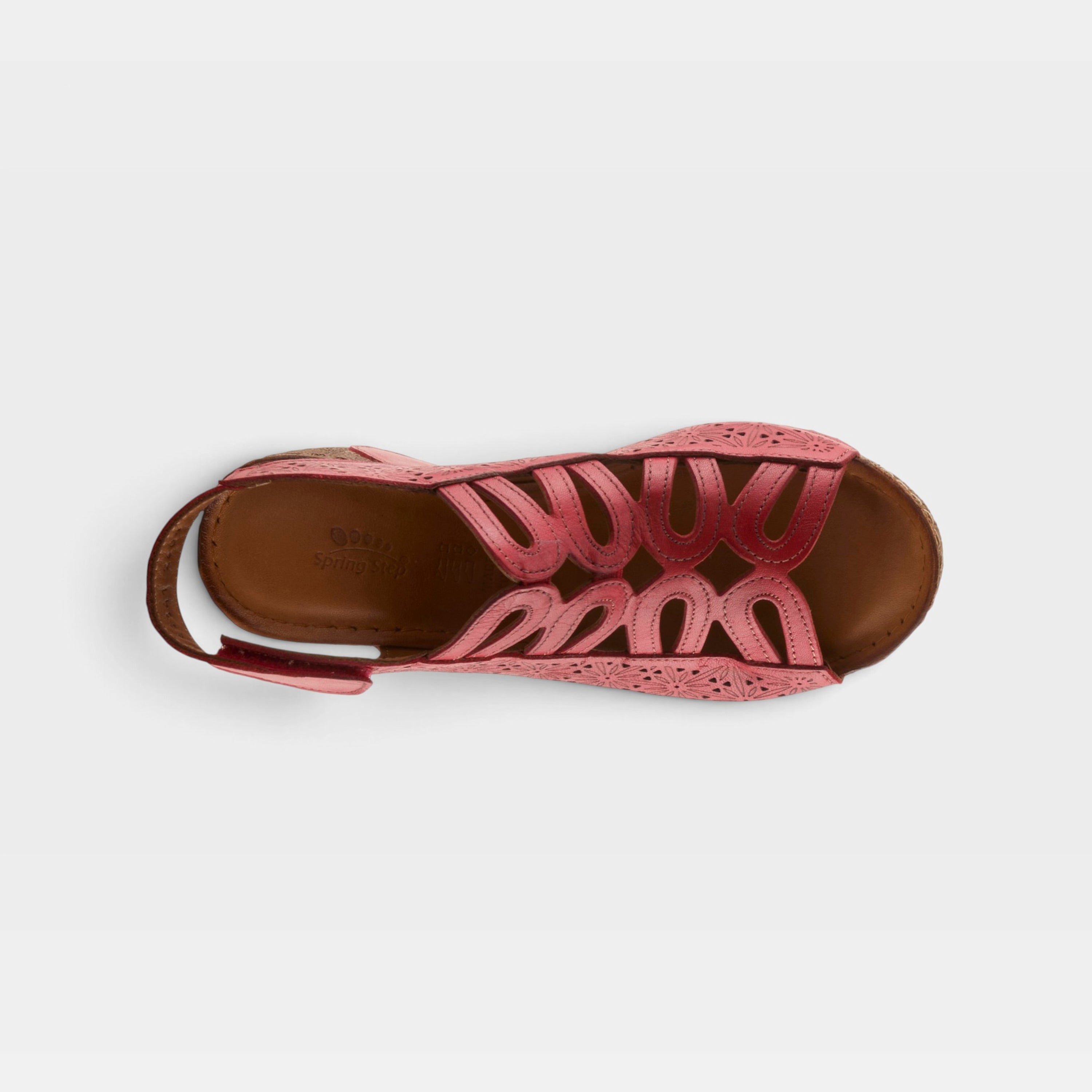 Spring Step Inocencia Red Sandal