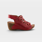 Spring Step Inocencia Red Sandal