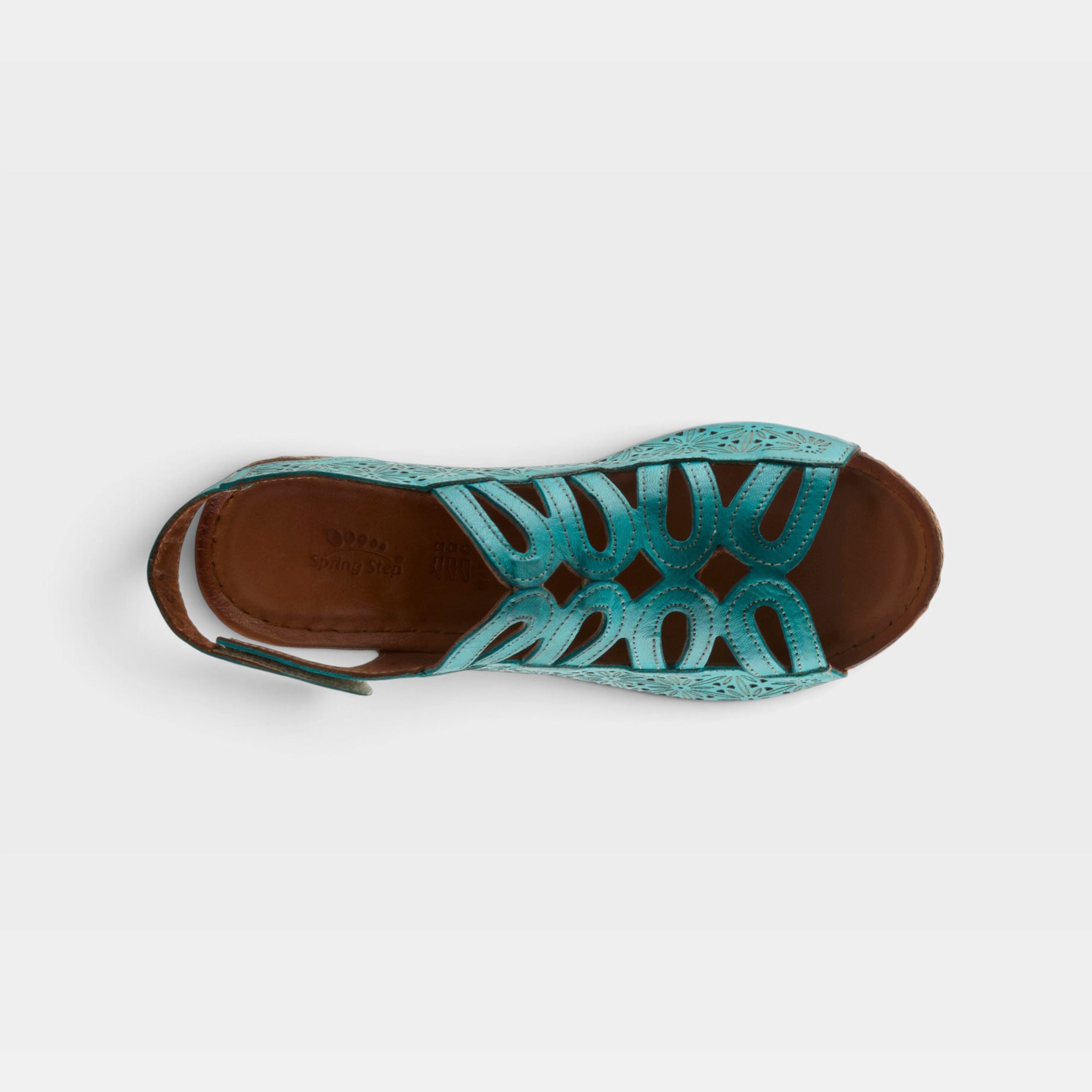 Spring Step Inocencia Turquoise Sandal