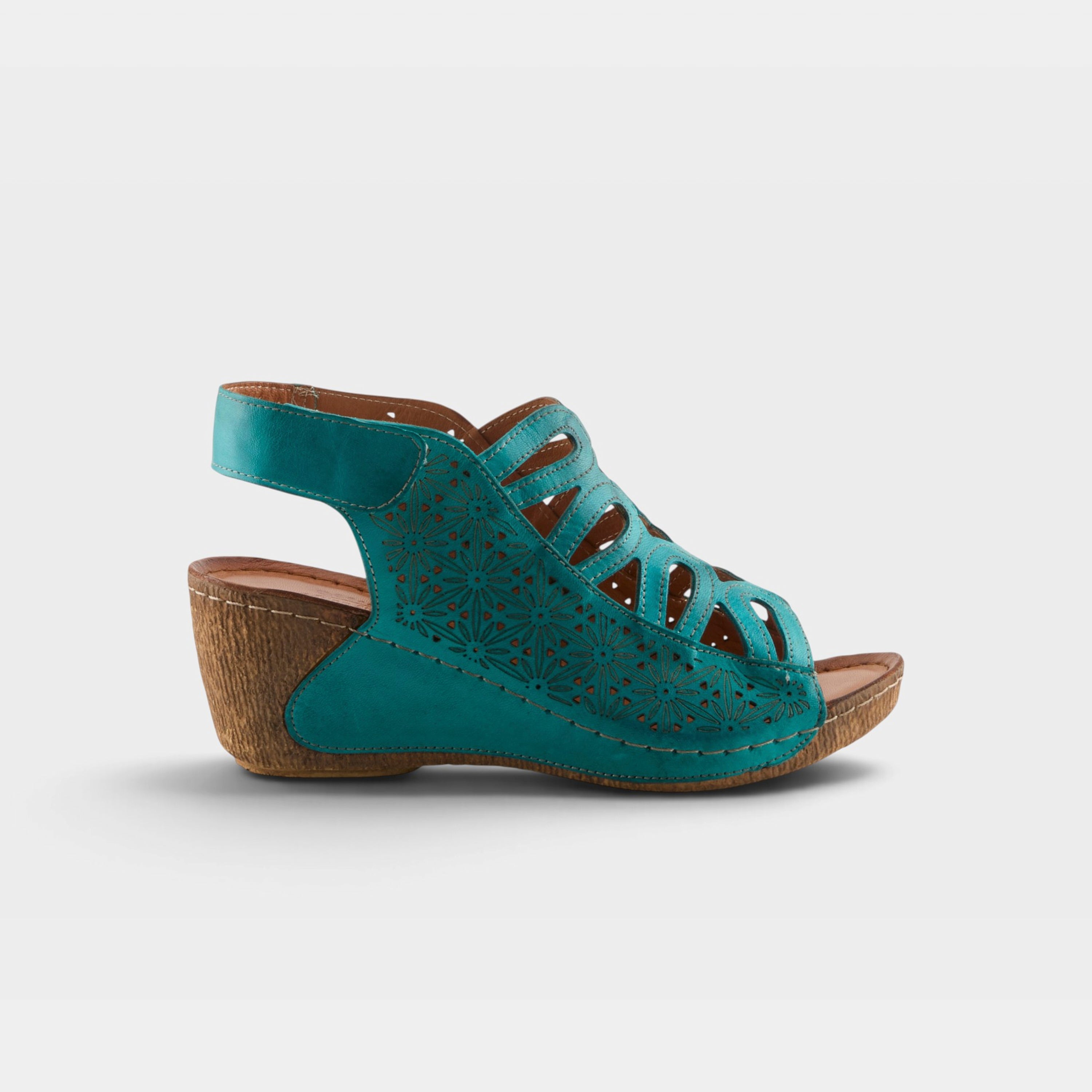 Spring Step Inocencia Turquoise Sandal