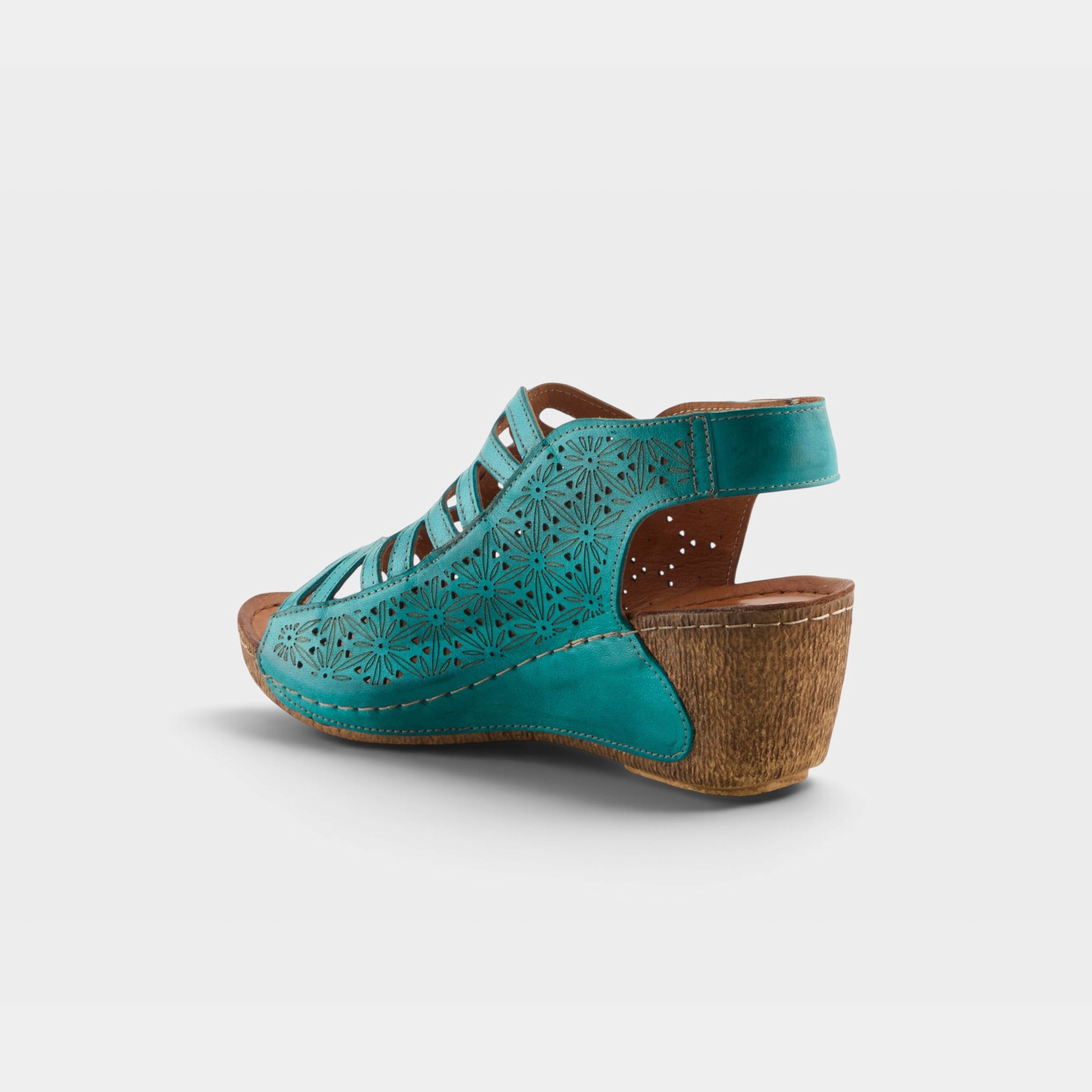 Spring Step Inocencia Turquoise Sandal