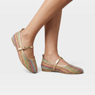 Azura Interweaved Rainbow Shoe