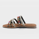 Azura Intoxicate Black Multi Sandal