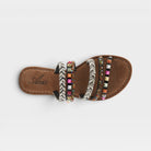 Azura Intoxicate Black Multi Sandal