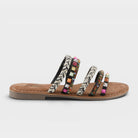 Azura Intoxicate Black Multi Sandal