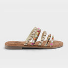 Azura Intoxicate Off White Multi Sandal
