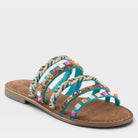 Azura Intoxicate Turquoise Multi Sandal