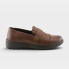 Spring Step Ivorie Brown Casual Shoe
