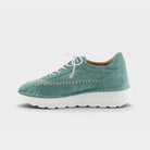 Spring Step Ivyjune Teal Suede Sneaker