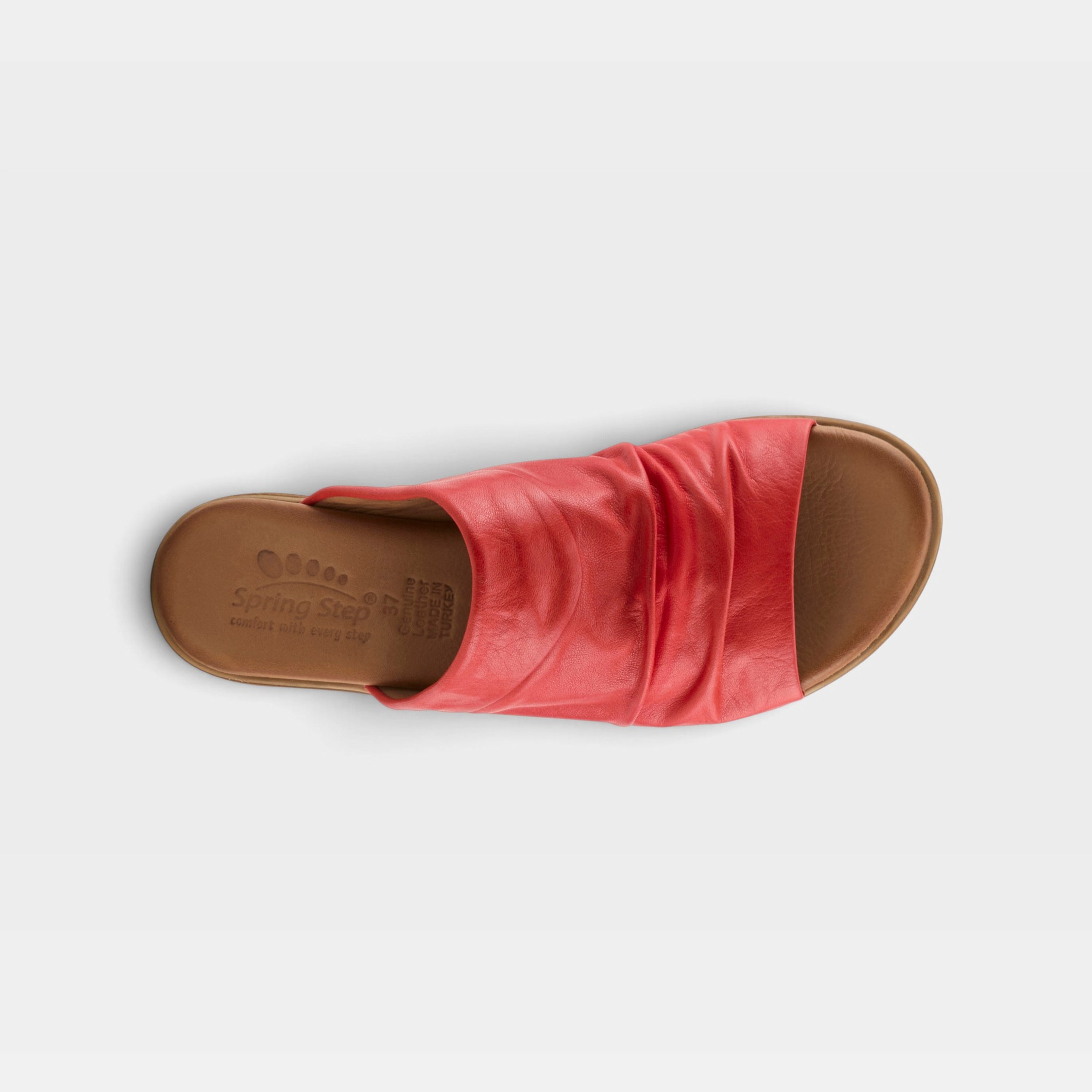 Spring Step Jaleel Red Sandal