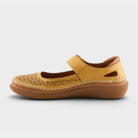 Spring Step Janah Yellow Casual Shoe